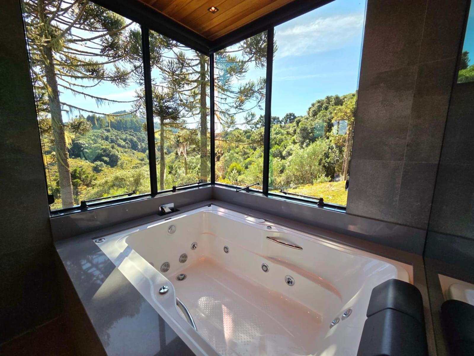 Apartamento Alto Padrao Com Jacuzzi, Lareira E Cachoeira Exclusiva Urupema